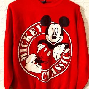 Vintage MICKEY MOUSE pullover crewneck sweater